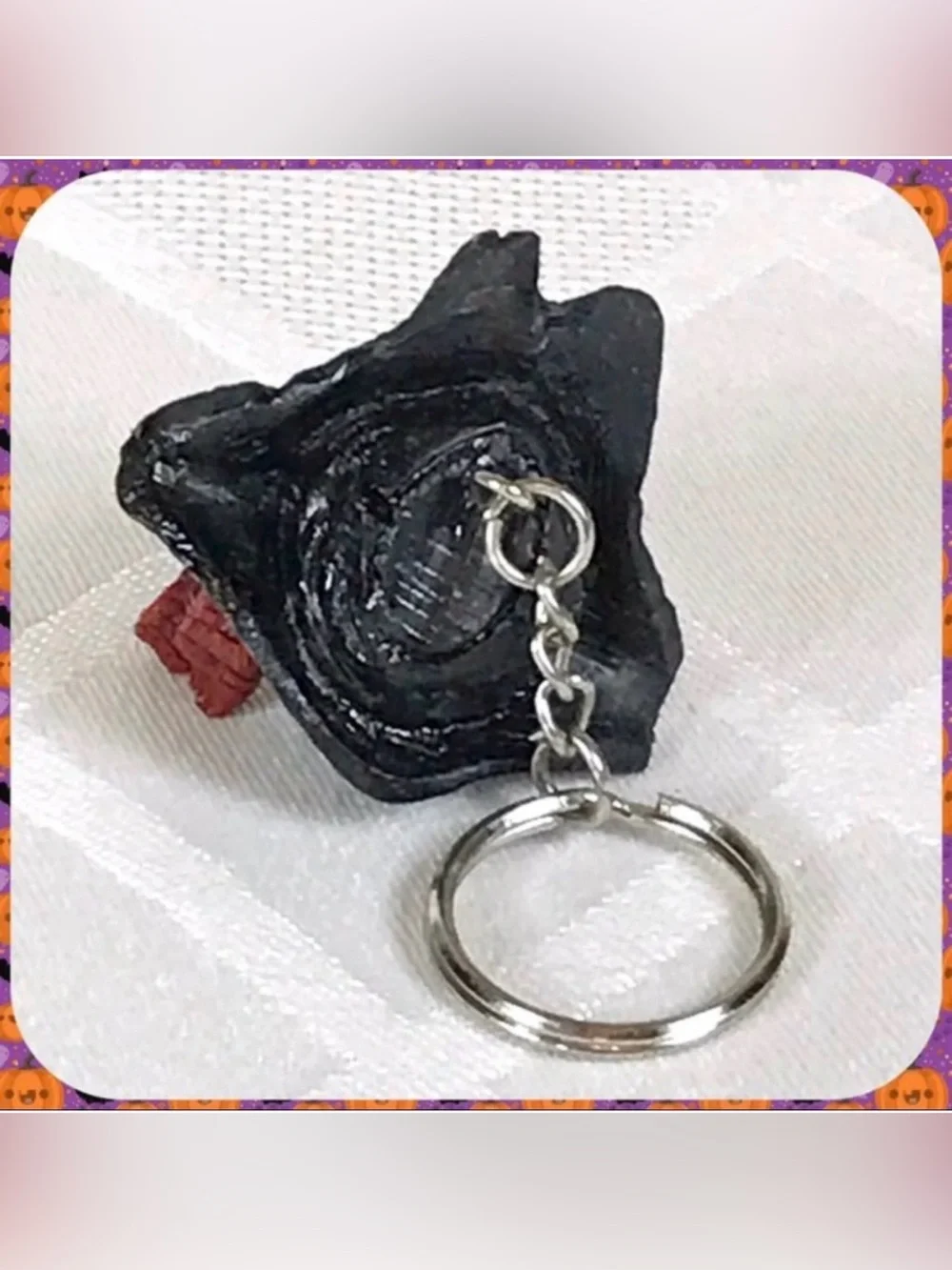 NEW 3” Resin Buccaneer PIRATE SKULL KEY CHAIN Ring Fob Skeleton Bag Charm